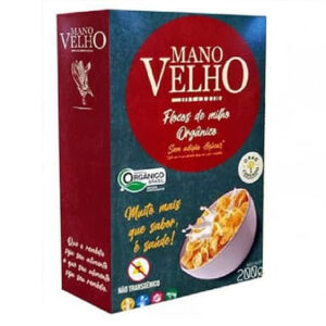 Flocos de milho - cereal matinal 200gr  (Mano velho)