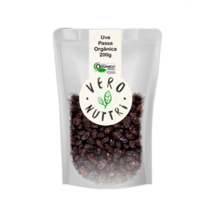 Uva Passa Orgânica 200g - Vero Nutri