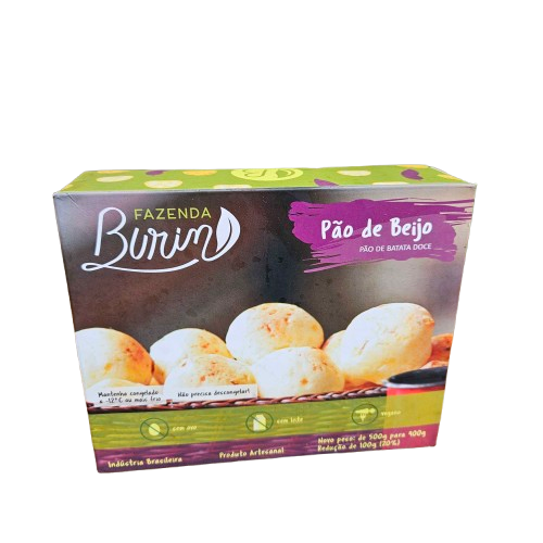 Pão de Beijo - Pão de Batata Doce - Fazenda Burin