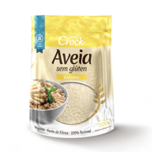 Farinha De Aveia Sem Glúten 200g - Cereal Crock