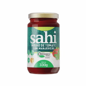 Molho de Tomate Manjericao Org Sahi 330g