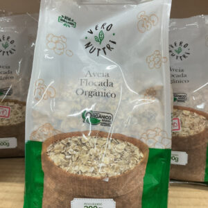 Aveia flocada orgânico 300g - Vero Nutri