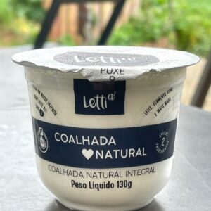 Coalhada Integral Letti Sabores Diversos 130g