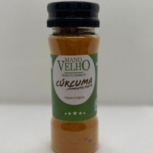 Curcuma Com Pimenta Preta Integral Organico - Mano Velho