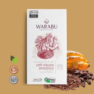 Warabu Café Robusta Amazonico 53% 70g