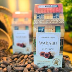 Warabu Drágeas De Cupuaçu Cobertas Com Chocolate 60% Cacau 75g